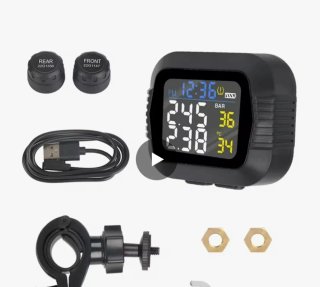 Sistema TPMS Inalámbrico para Moto