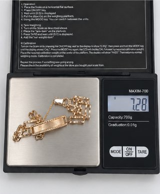 Esclava de Oro 18k - (750), 17cm, 7.28gr