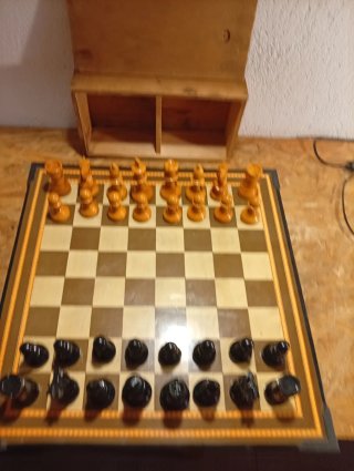 Ajedrez de madera