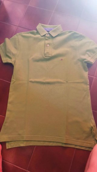 Polo Tommy Hilfiger Verde Oliva