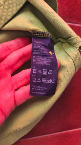 Polo Tommy Hilfiger Verde Oliva