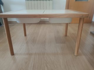 MESA INFANTIL (IKEA) 83x58cm con cajones