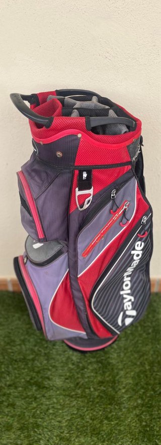 Bolsa de Golf TaylorMade Roja y Negra