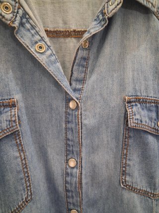 Camisa Vaquera Springfield Talla 40