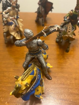 Lote 8 Caballeros Medievales Figuras