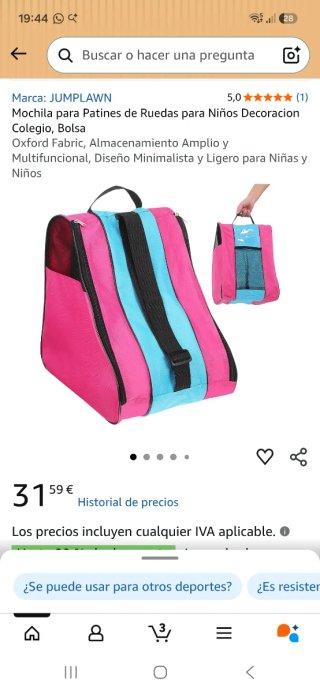 Bolsa para patines Hudora
