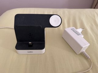 Cargador Belkin iPhone y Apple Watch