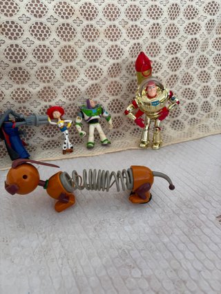Lote 6 Juguetes Toy Story 17cm