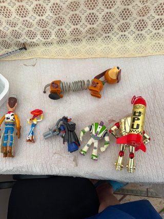 Lote 6 Juguetes Toy Story 17cm
