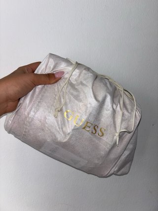 Bolso Guess Rosa y Dorado