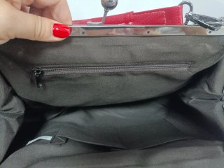 Bolso Polipiel Rojo