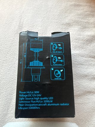 Luz LED Faro Moto Car Rover M8