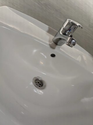 Lavabo Roca en porcelana blanco