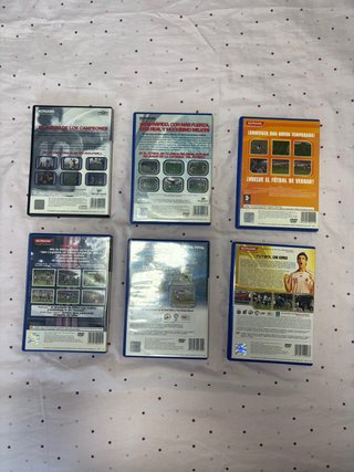Lote Pro Evolution Soccer PS2 (6 Juegos)