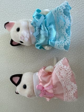 Familia de Gatos Sylvanian Families