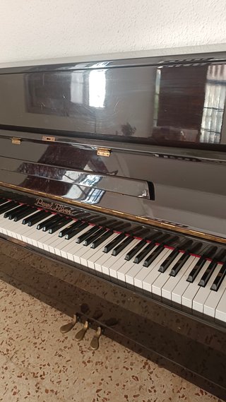 Piano de Pared Marrón Oscuro Pearl River