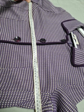 Chaqueta Zendra Talla 48 Morada