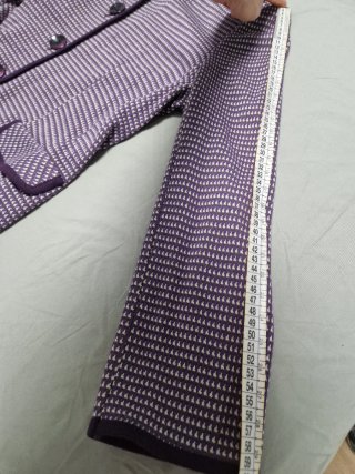 Chaqueta Zendra Talla 48 Morada