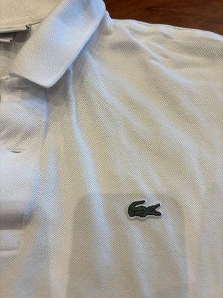 Polo Lacoste L.12.12 Classic Fit Blanco XXL
