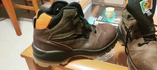 Botas Bicap Seguridad Montaña Marrones/Verdes