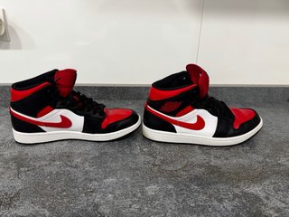 Zapatillas Nike Air Jordan Rojas y Negras