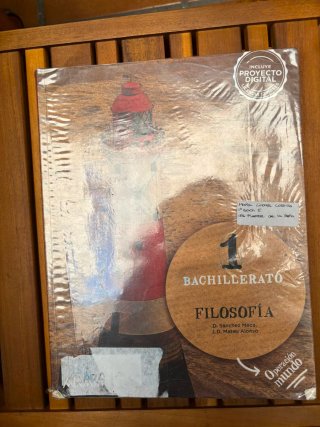 Libro Filosofía 1 de Bachillerato