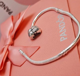 Modelos perfil Pandora x Disney 19 Corazón pulsera