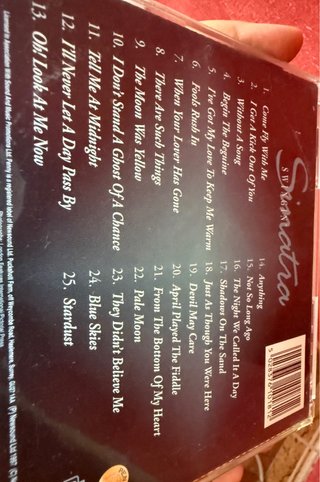 Pack 4 CDs Frank Sinatra