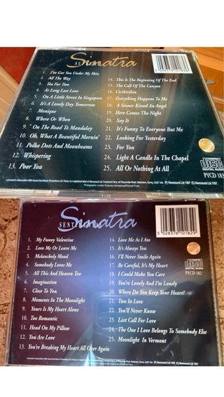 Pack 4 CDs Frank Sinatra