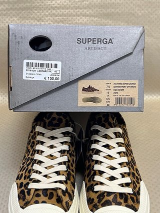 Superga Scarpe Donna Taglia 40 Leopardate