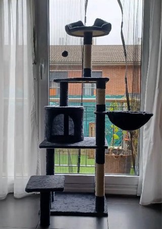 Rascador para gatos 145 cm