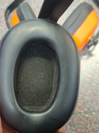 Cascos Protección Auditiva Naranja BETA.