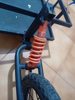 Remolque Bicicleta Negro