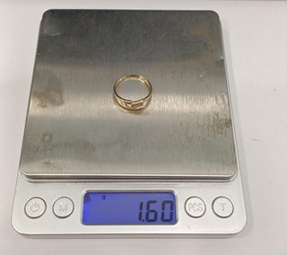 Anillo Oro 18k 1,60gr