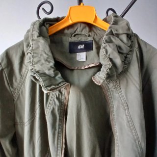 Chaqueta Sahariana H&M Verde Militar