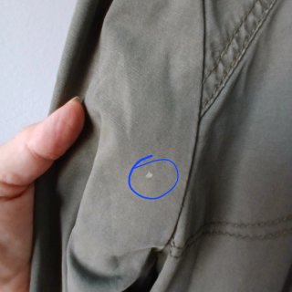 Chaqueta Sahariana H&M Verde Militar