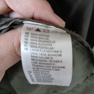 Chaqueta Sahariana H&M Verde Militar