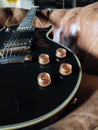 Harley Benton L100 Guitarra Eléctrica Negra