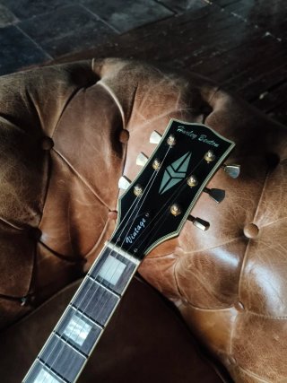 Harley Benton L100 Guitarra Eléctrica Negra
