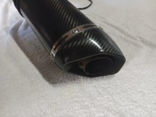 Scarico Carbon Roadsitalia con Collettore