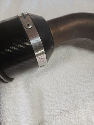 Scarico Carbon Roadsitalia con Collettore