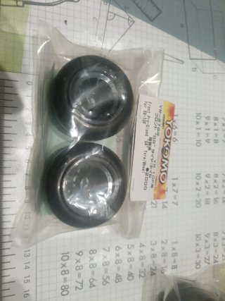 Ruedas de goma formula 1 eléctrico escala 1/10