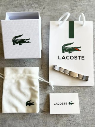 Pulsera Lacoste hombre nueva acero inoxidable