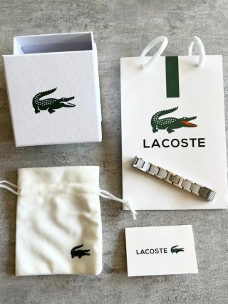 Pulsera Lacoste hombre nueva acero inoxidable