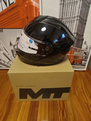 Casco modular MT Genesis SV negro