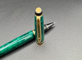 Waterman Laureat Rollerball Verde Marmorizzato