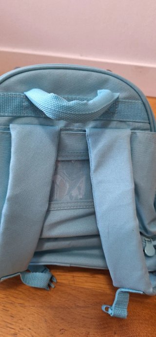 Mochila TucTuc búho azul porta merienda