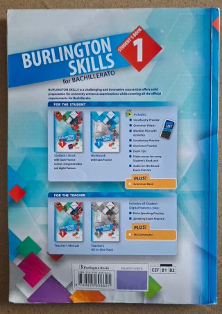 Libro ingles 1⁰ bachillerato BURLINGTON SKILLS 1