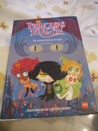 4 libros Princesas Dragón (1-2-3 y 7)