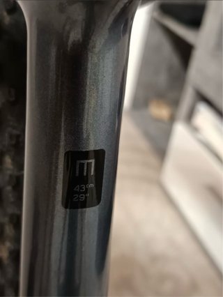 Bicicleta KTM de carbono 29”